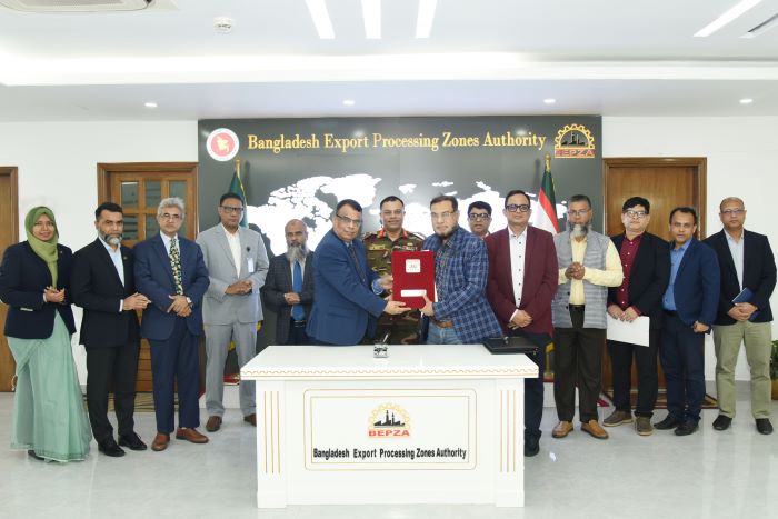 বেপজা অর্থনৈতিক অঞ্চলে এক্সেসরিজ তৈরির কারাখানা স্থাপন করবে ইপিএল